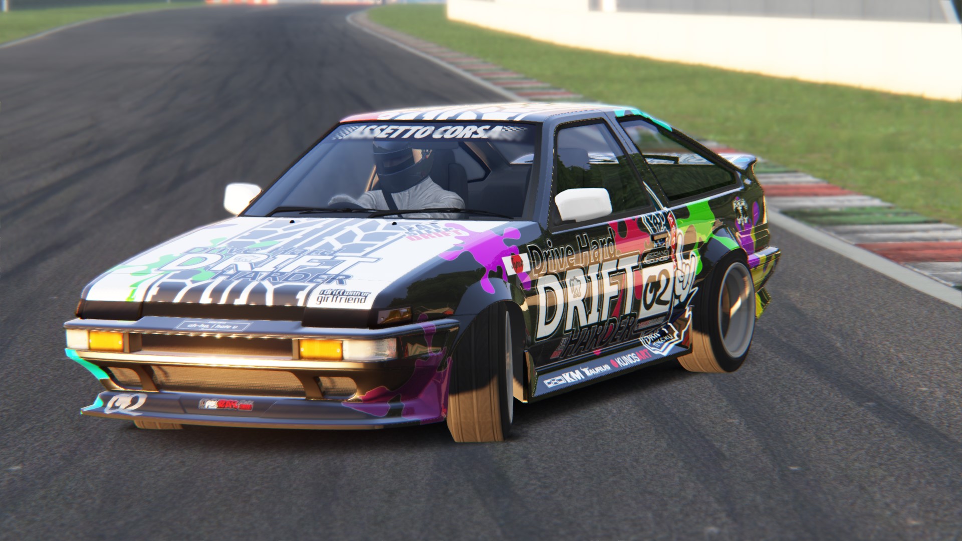 Toyota AE86 drift - Assetto Corsa - Gruiiii Power, Jeff