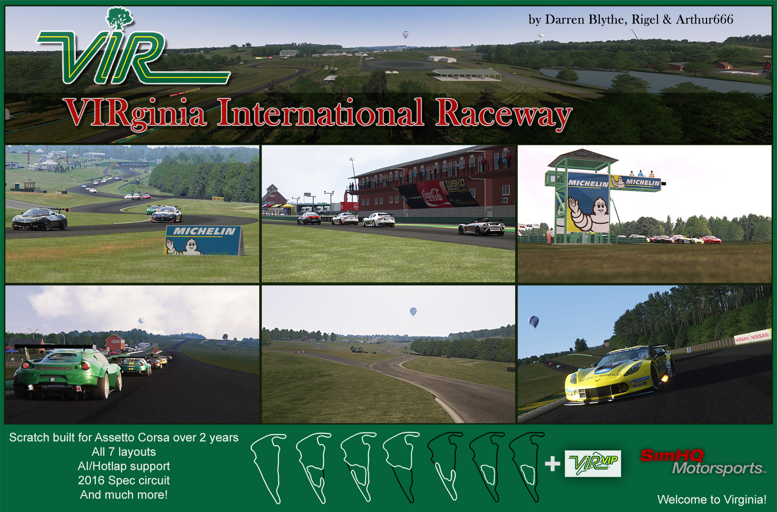 Assetto Corsa Virginia International Raceway
