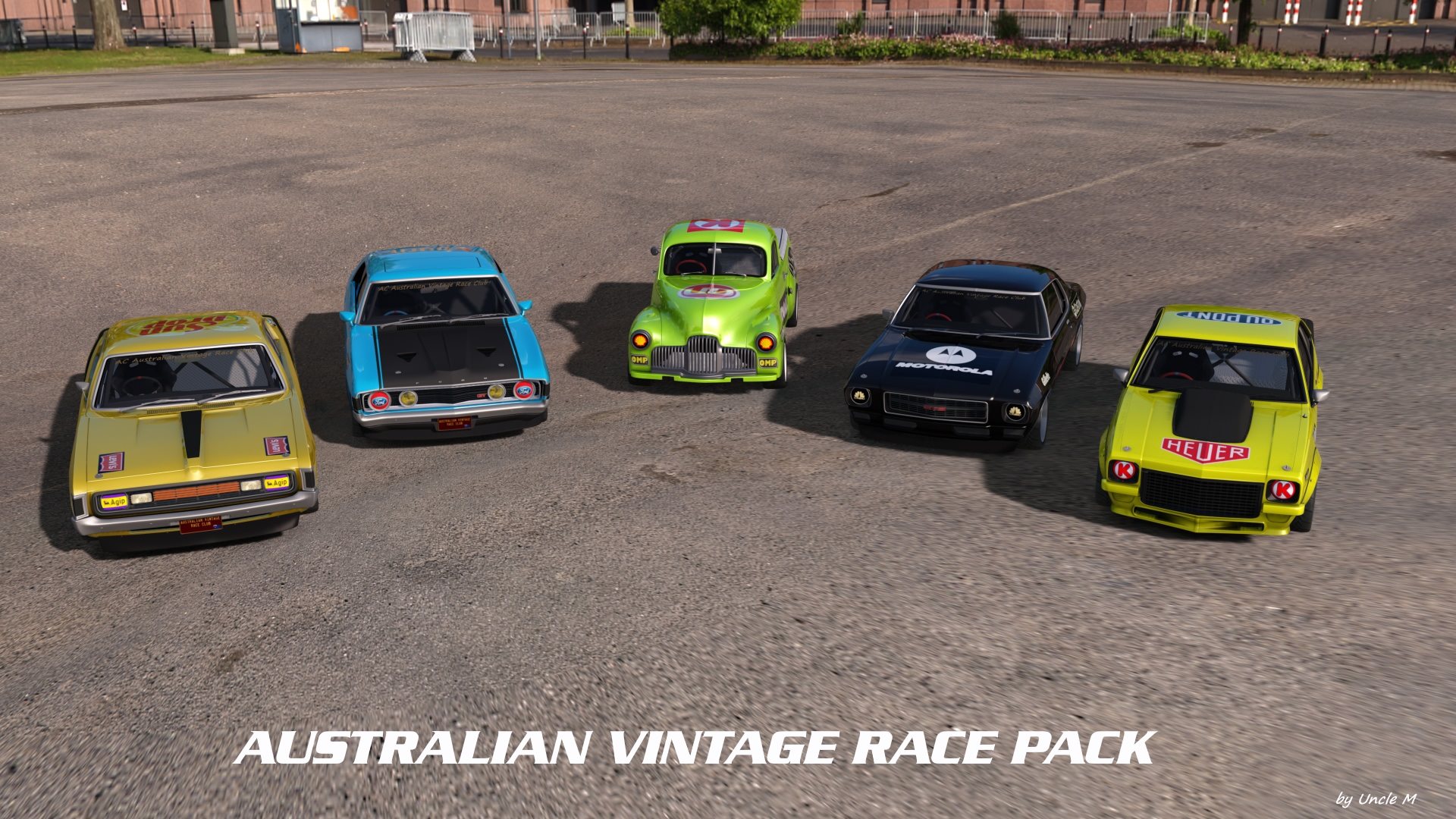Assetto Corsa AUSTRALIAN VINTAGE RACE PACK