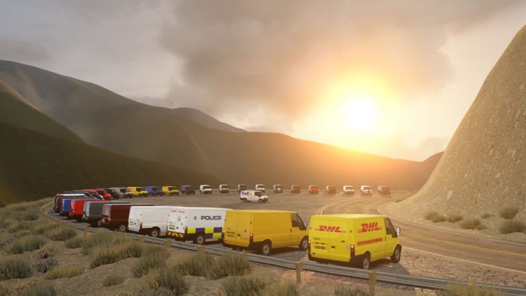 Assetto Corsa Ford Transit Van