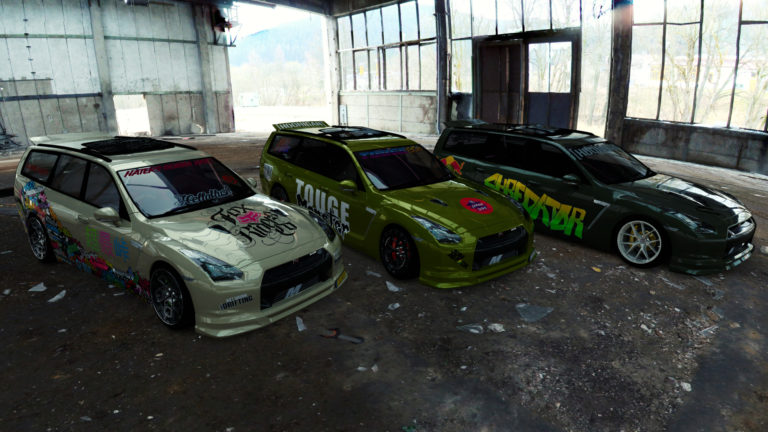 Assetto Corsa Stagea R35 GTR Pack