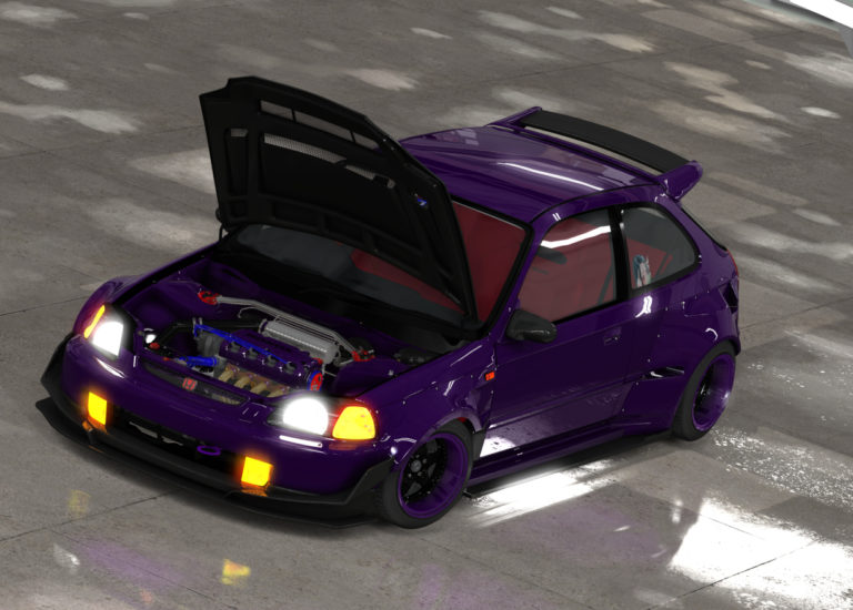 Assetto Corsa Honda EU3 Civic EK