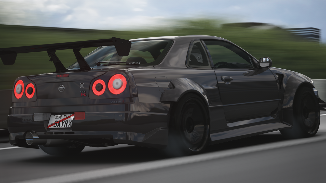 Nissan Skyline R34 Cut-up