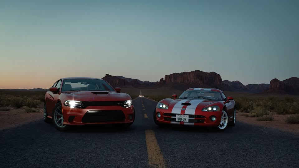 Assetto Corsa Dodge Viper SRT10 / Dodge Charger SRT Hellcat