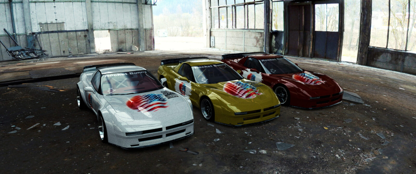 Corvette C5 Pandem Pack