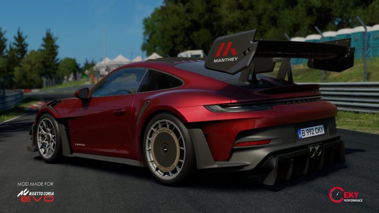 Assetto Corsa EVO Porsche 992 GT3 RS Manthey Racing Pack